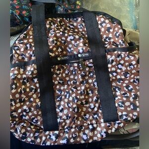 Le Sport Sac backpack, animal print